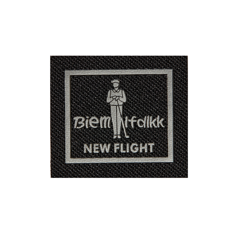 printed fabric label